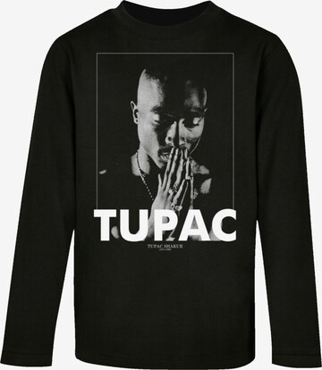 F4NT4STIC Shirt 'Tupac Shakur Praying' in Schwarz: predná strana