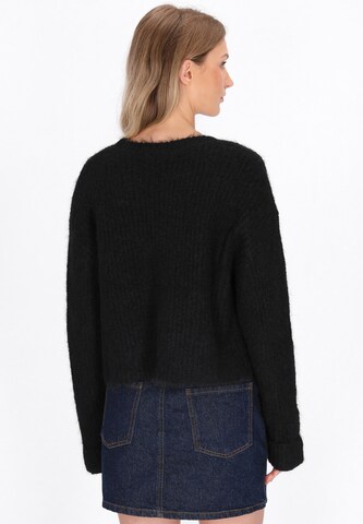 DreiMaster Maritim Knit cardigan in Black