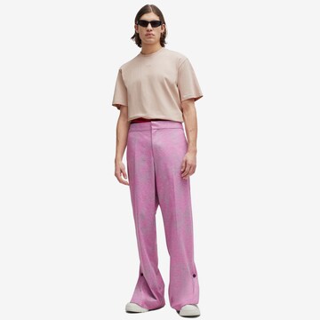 HUGO T-Shirt 'Dapolino' in Pink
