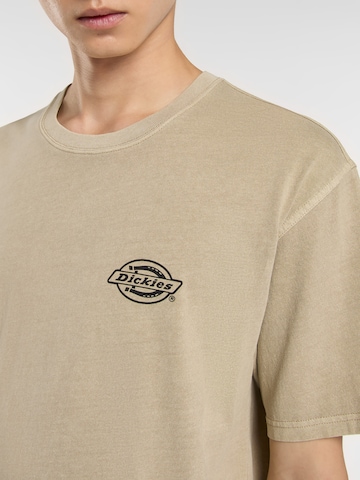 DICKIES Футболка 'Service Station' в Бежевый