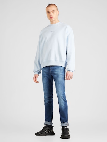 BOSS Black Slimfit Jeans 'Delaware' in Blau