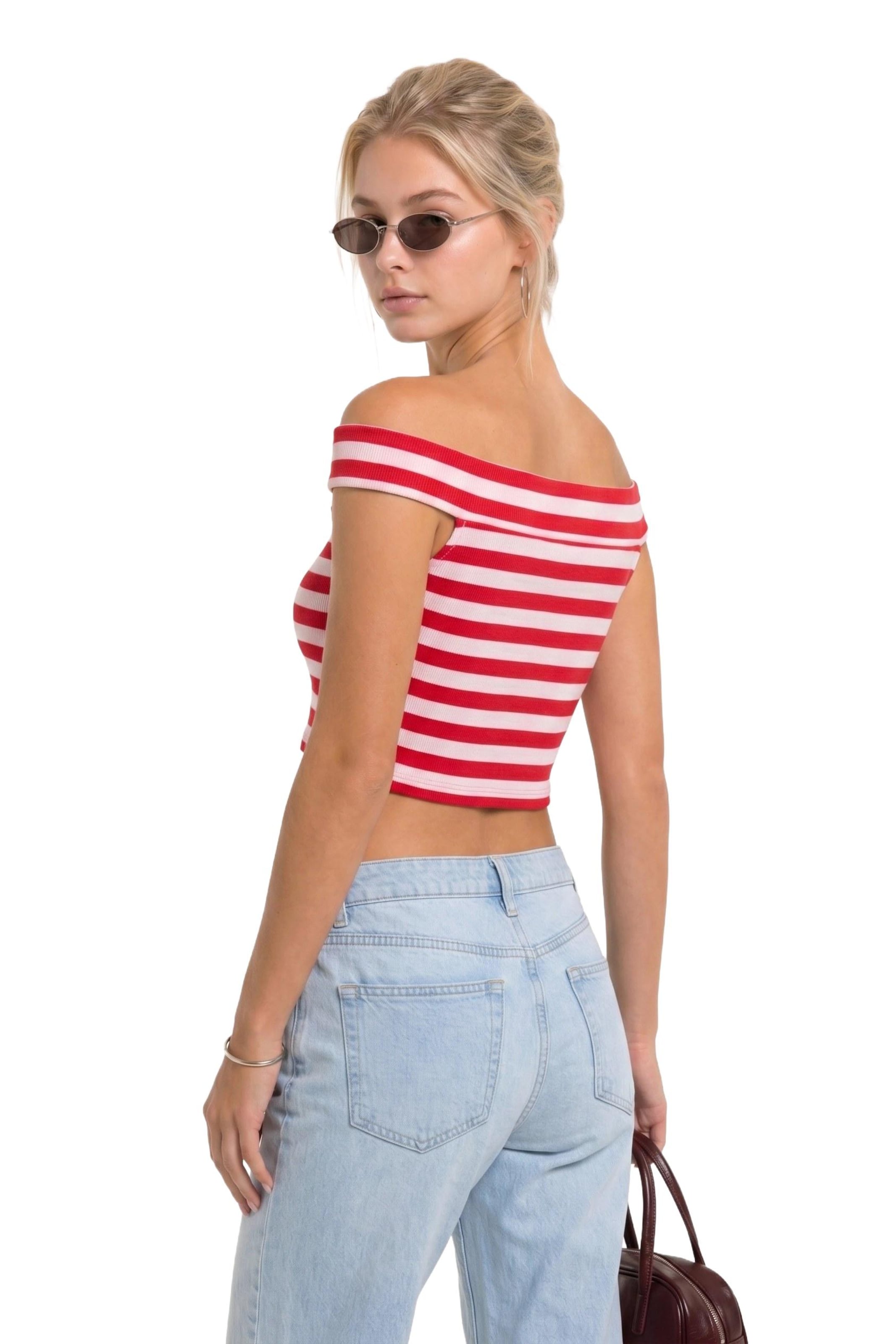 Alexa Dash Top in Rood