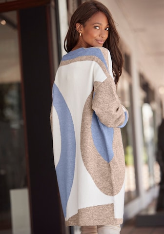 LASCANA Knit Cardigan in Beige