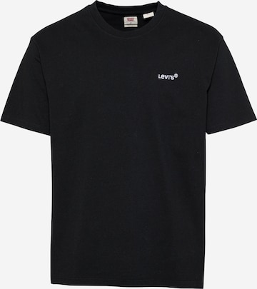LEVI'S Shirt 'RED TAB VINTAGE TEE BLACKS' in Black: front