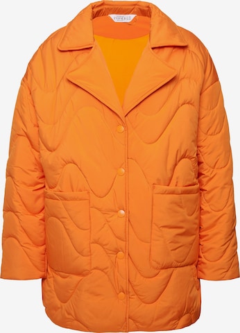 Studio Untold Between-season jacket in Orange: front