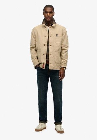 Superdry Tussenjas in Bruin
