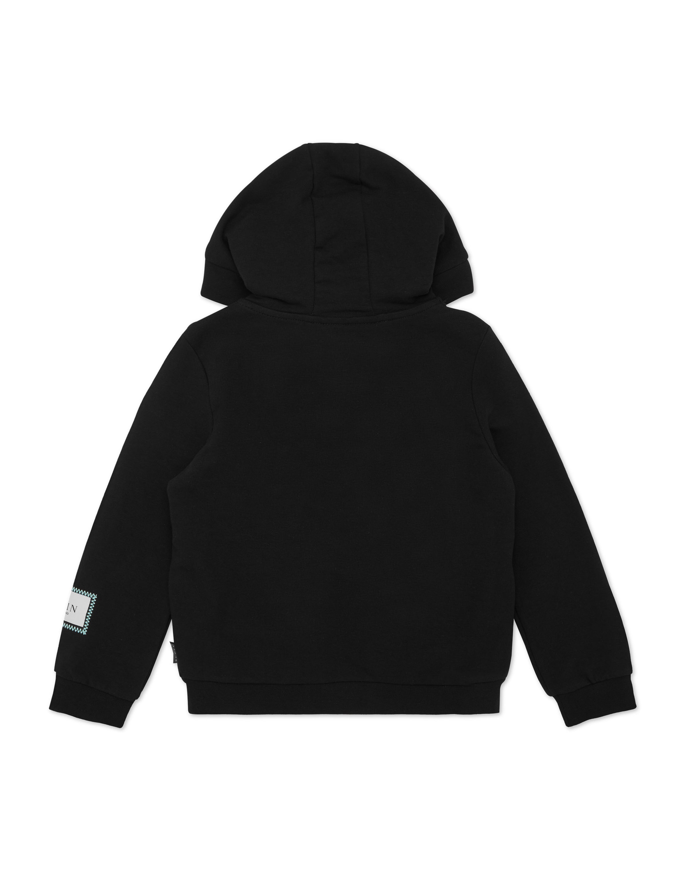 Philipp Plein Sweatshirt 'Racing' in Schwarz