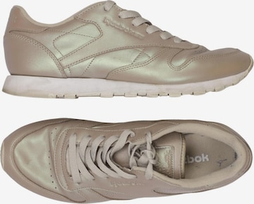 Reebok Sneaker 40 in Gold: Vorderseite