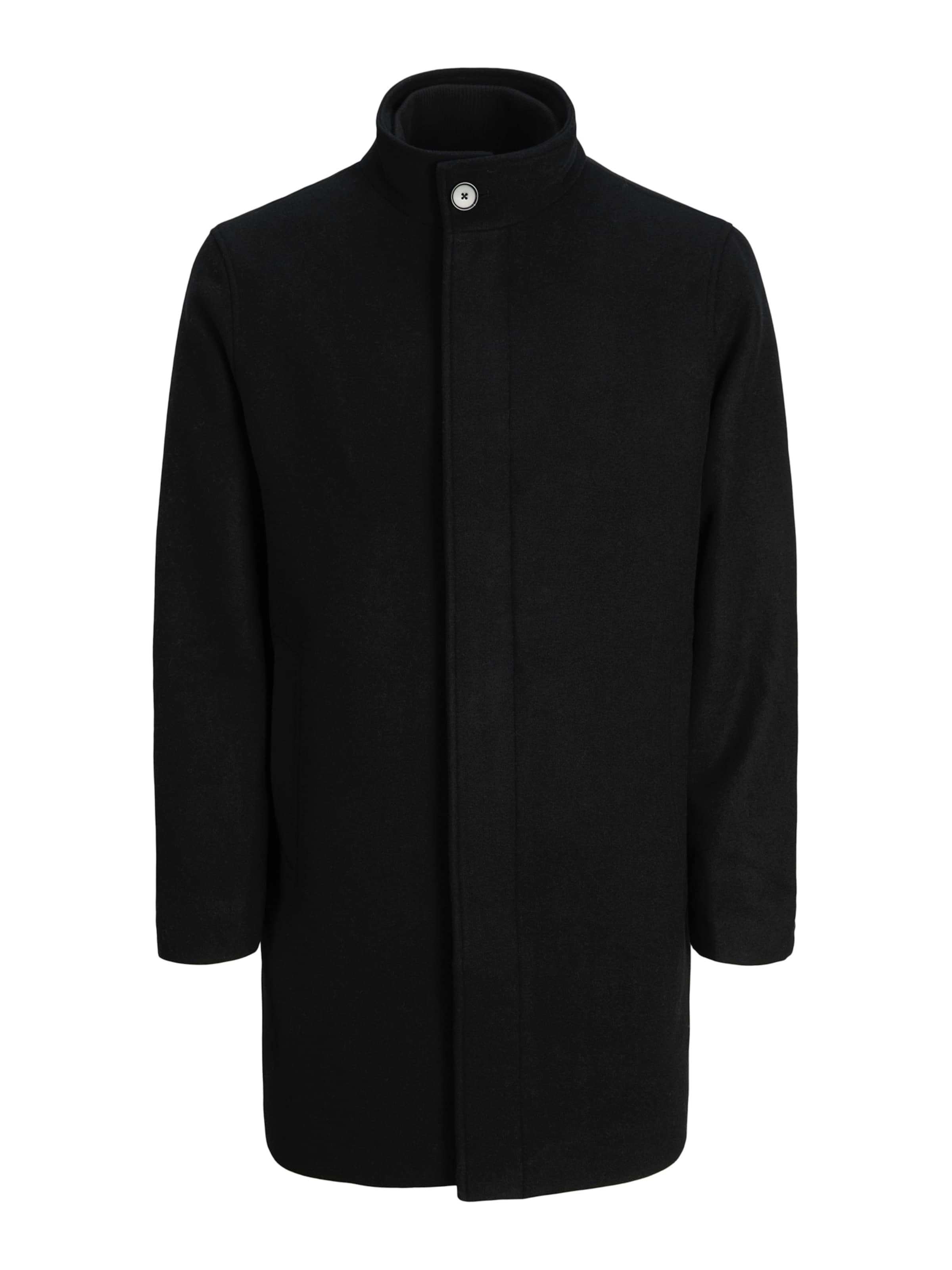 Palton de primăvară-toamnă 'KEITH' de la JACK & JONES pe negru: față