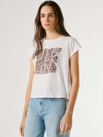 Pepe Jeans Shirt 'Lauren' in Wit