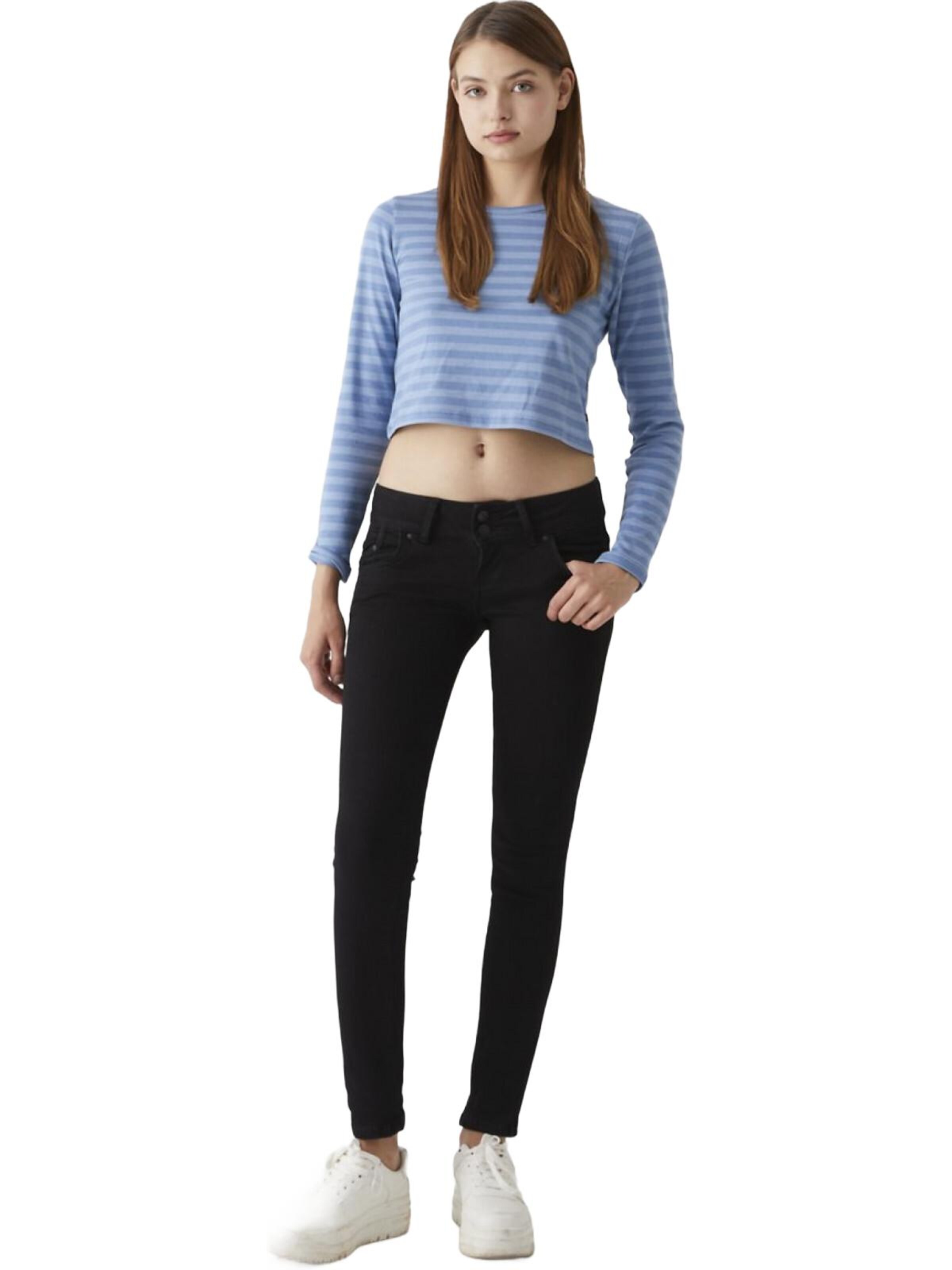 Coupe slim Jean LTB Jeans en noir