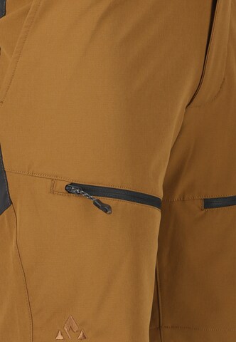 Whistler Regular Sportbroek in Bruin