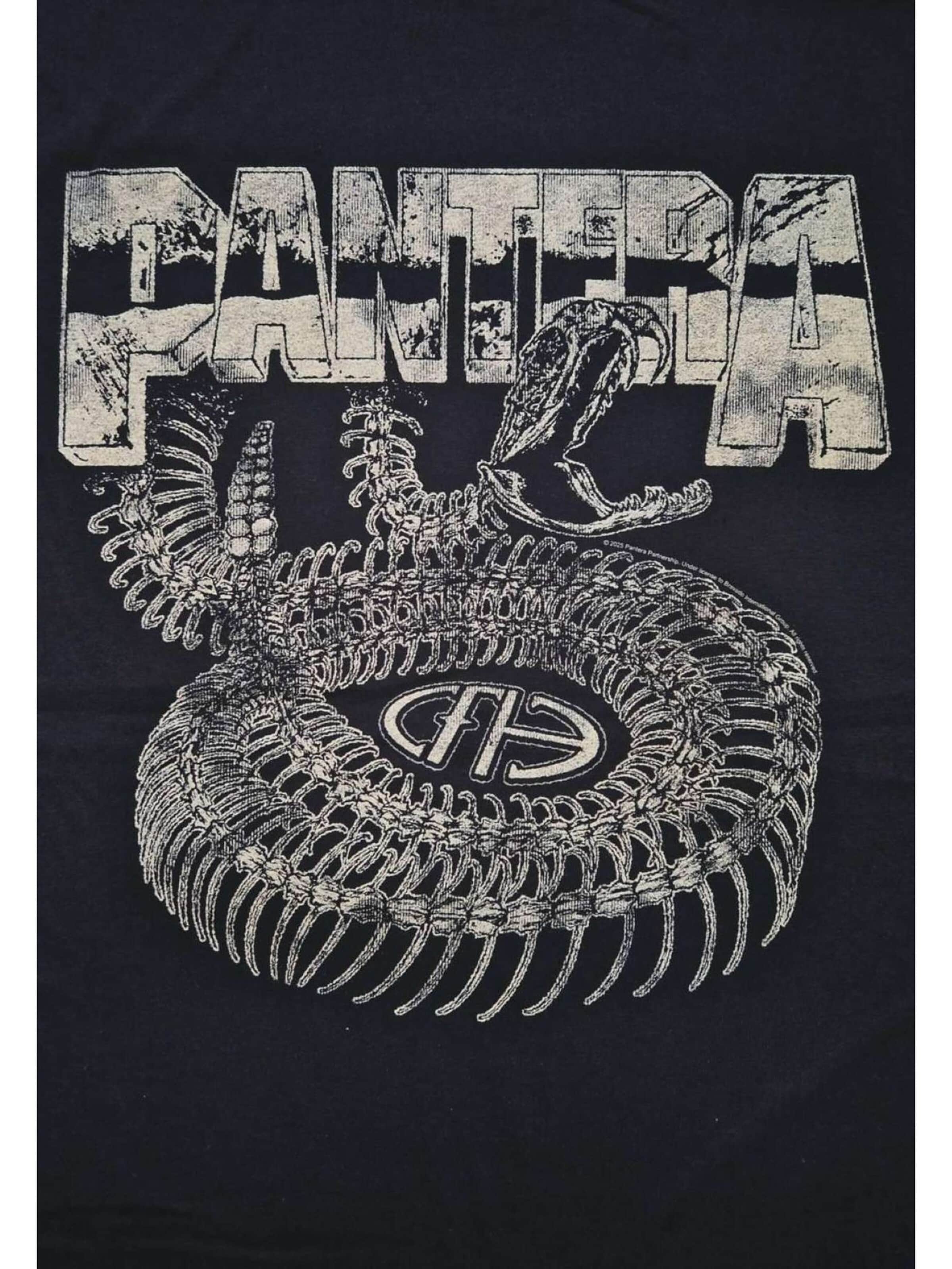 PANTERA Shirt 'Pantera Snake T-Shirt' in Zwart