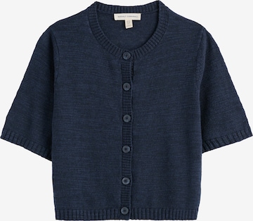 Seasalt Cornwall Knit Cardigan 'Wild Thyme' in Blue: front