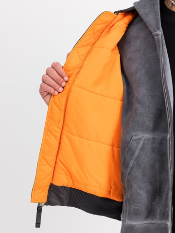 Giacca di mezza stagione 'MA-1 VF 59' di ALPHA INDUSTRIES in grigio