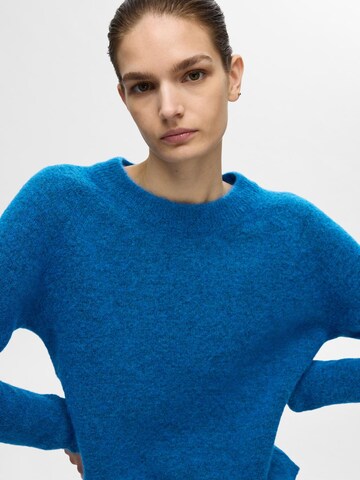 Pull-over 'Lulu' SELECTED FEMME en bleu