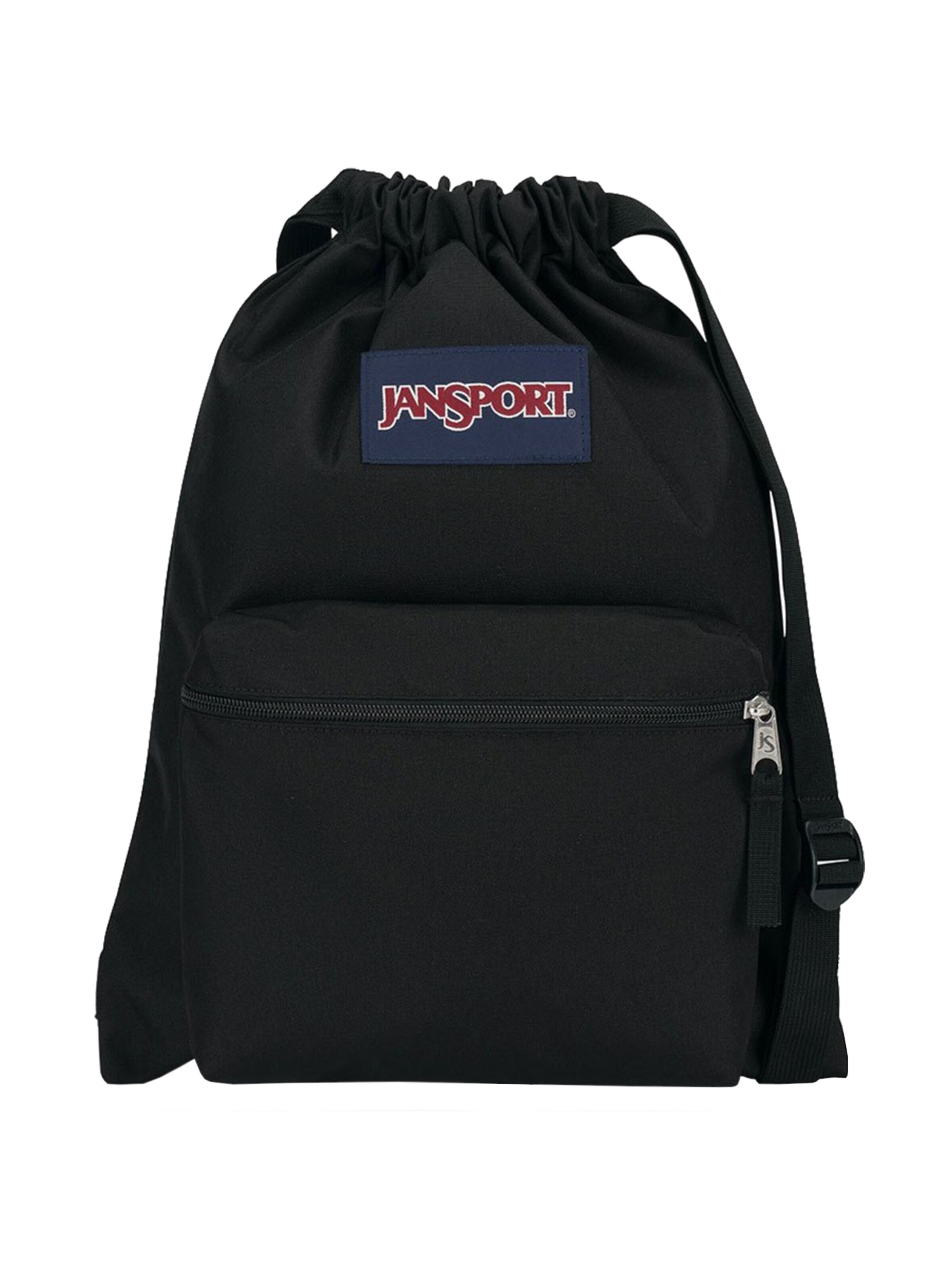 JANSPORT Gymtas 'Jansport Drawsack' in Zwart: voorkant