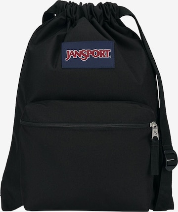 JANSPORT Turnbeutel 'Jansport Drawsack' in Schwarz: Vorderseite