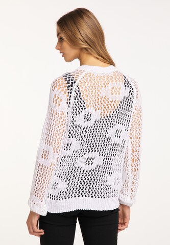 Pull-over 'Rovic' myMo ROCKS en blanc