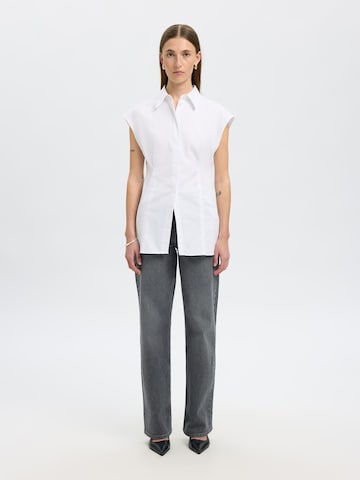 Camicia da donna di SELECTED in bianco