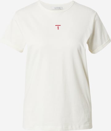 TOMORROW T-shirt i beige: framsida