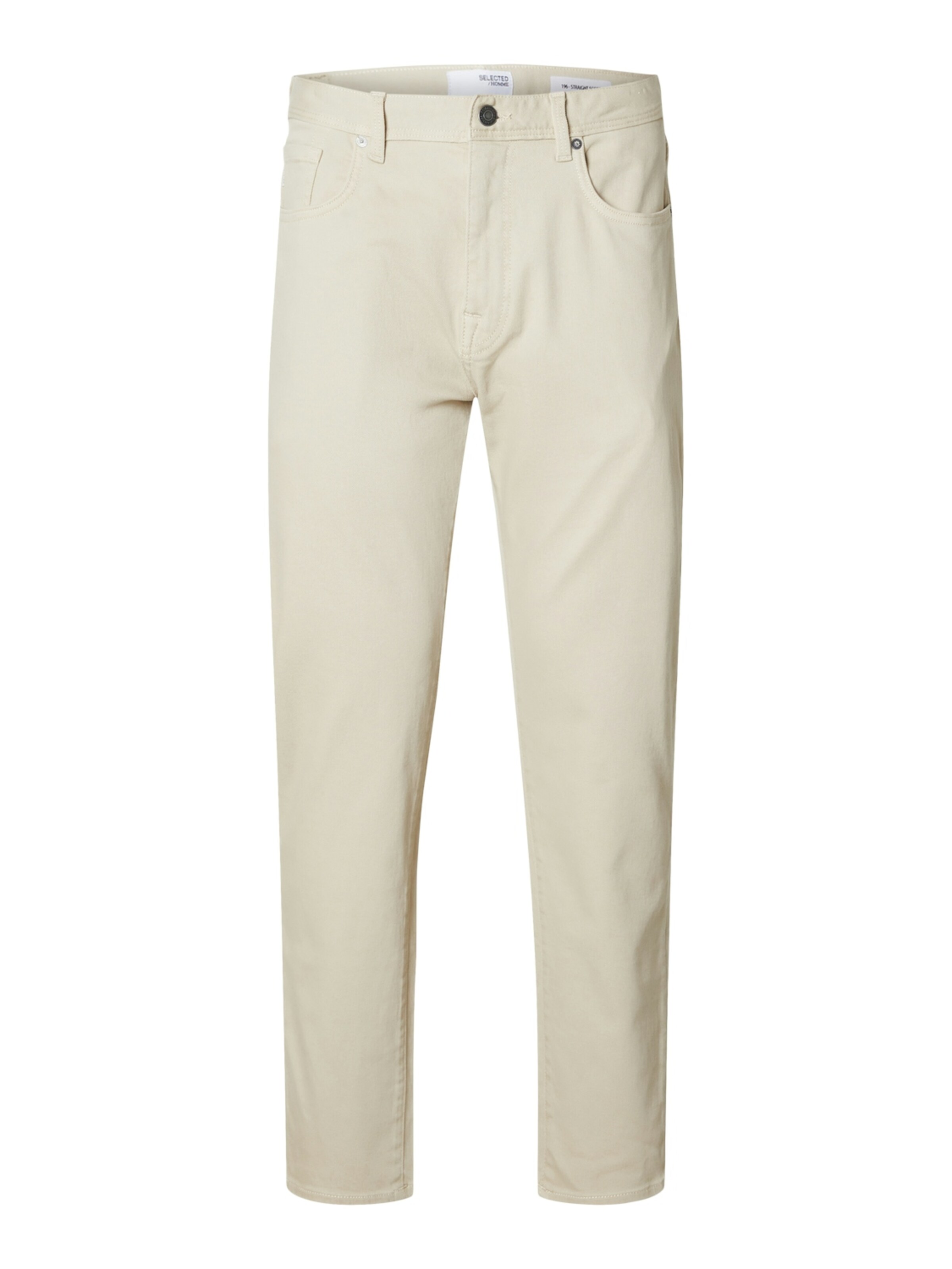 SELECTED - Vaquero 'Scott' en beige: frente