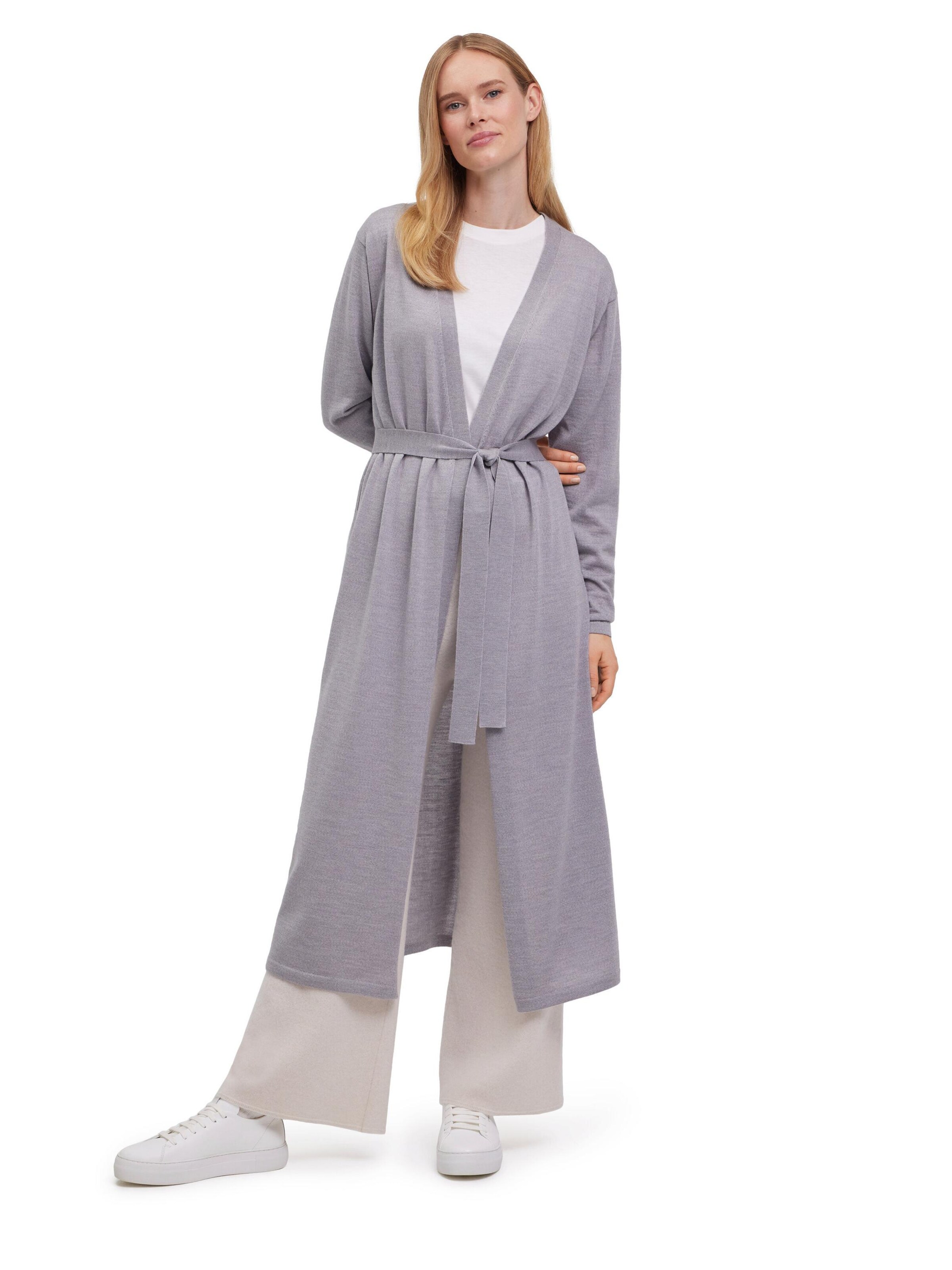 FALKE Strickjacke‌‌‌‌‌‌ in Grau: Vorderseite