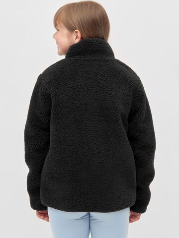 BENCH Fleece jas in Zwart