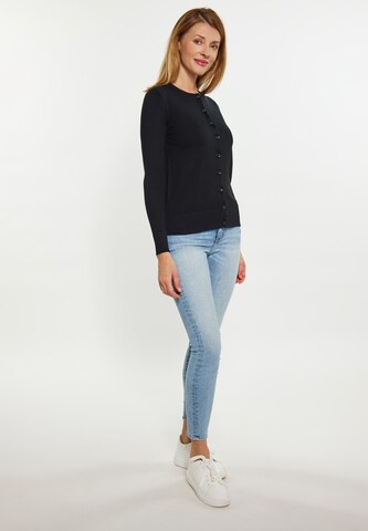 usha BLUE LABEL Knit Cardigan in Black