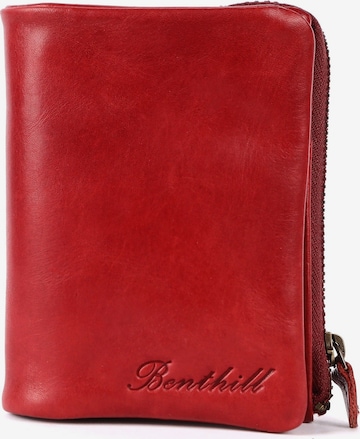 Benthill Wallet in Red: front