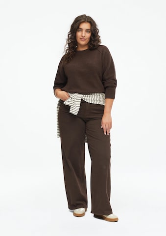 Pull-over s.Oliver CURVE en marron : devant