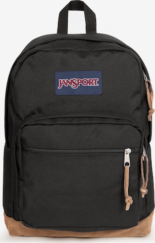 JANSPORT Backpack 'Right' in Black: front