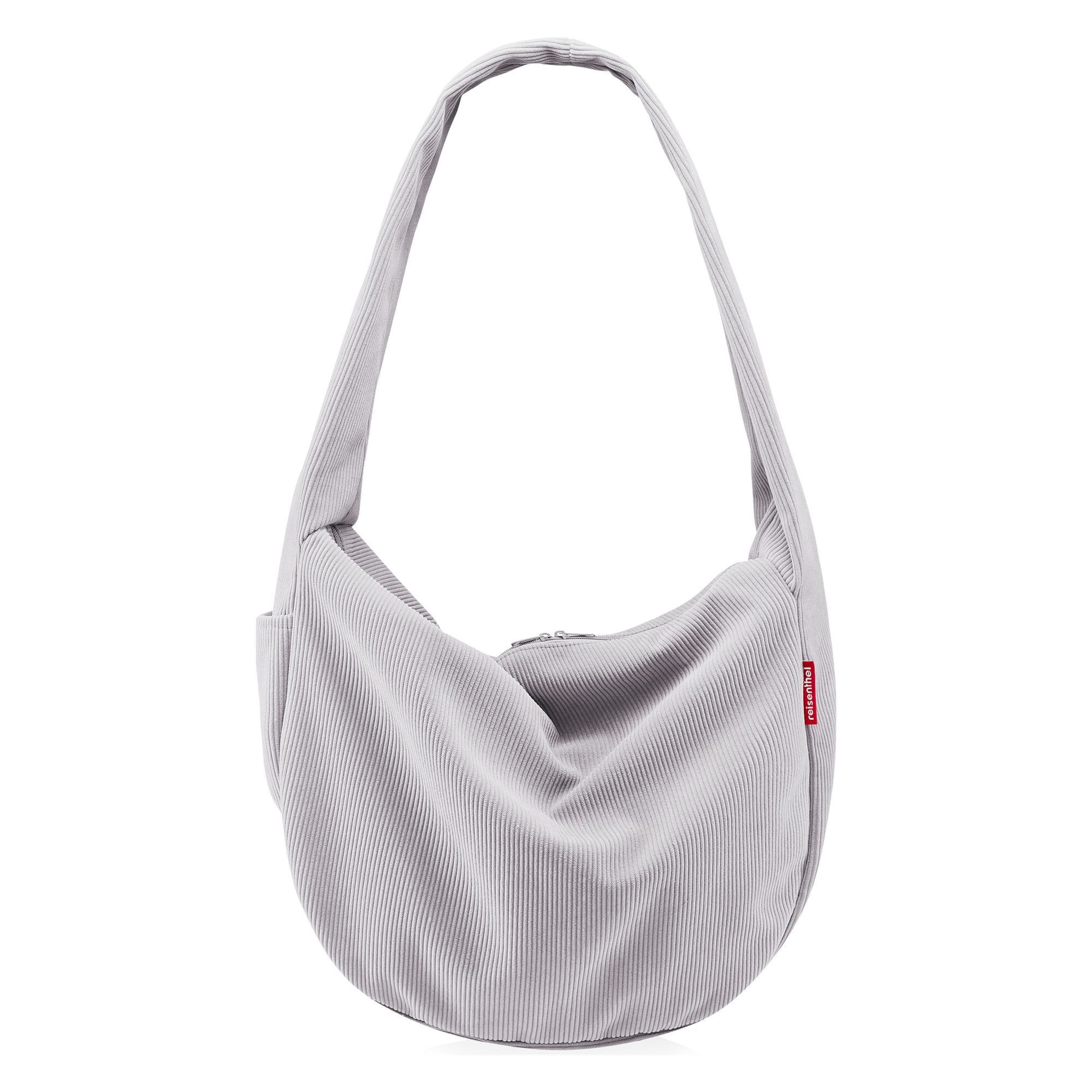Borsa a spalla 'Moonbag' di REISENTHEL in grigio: frontale