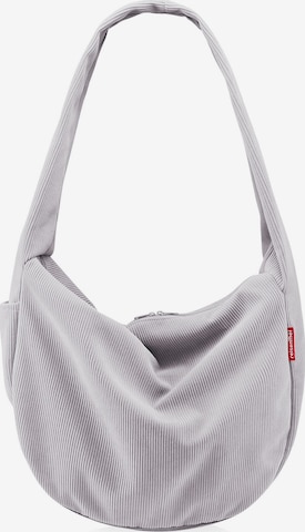 REISENTHEL Shoulder bag 'Moonbag' in Grey: front