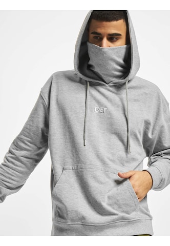 DEF Sweatshirt 'Hendrik' in Grau