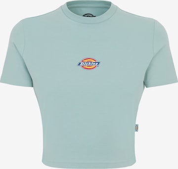 DICKIES Футболка 'MAPLE VALLEY' в Синий: спереди
