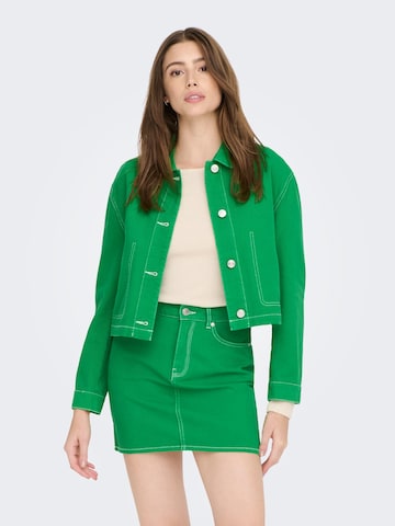 ONLY Between-Season Jacket 'Vaya' in Green: front