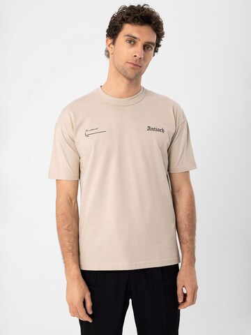 T-Shirt Antioch en gris : devant