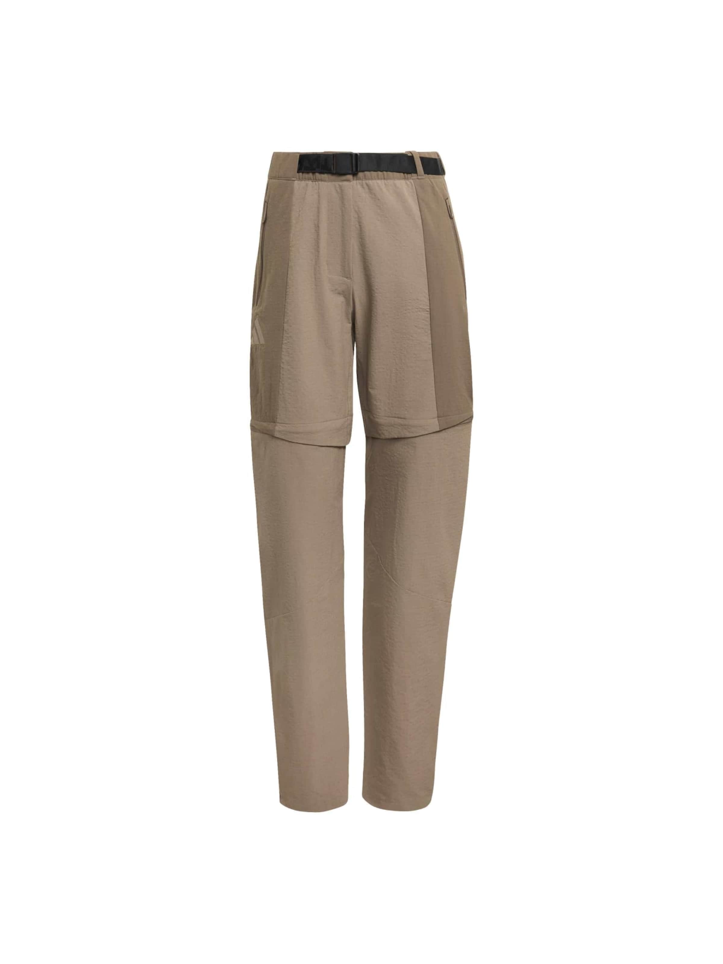 brūns ADIDAS TERREX Standarta Āra bikses 'XPR': no priekšpuses