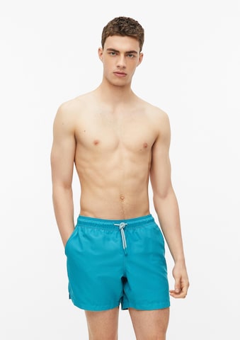 s.Oliver Zwemshorts in Blauw: voorkant