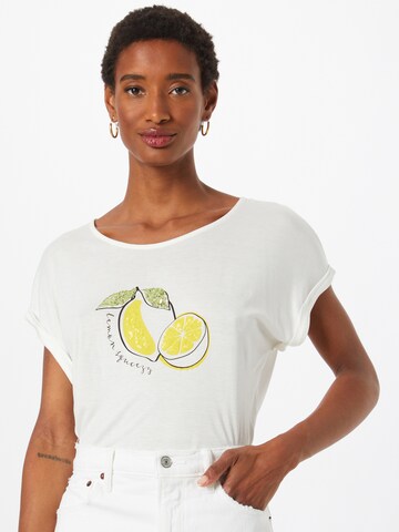 T-shirt 'Elena' ABOUT YOU en blanc : devant