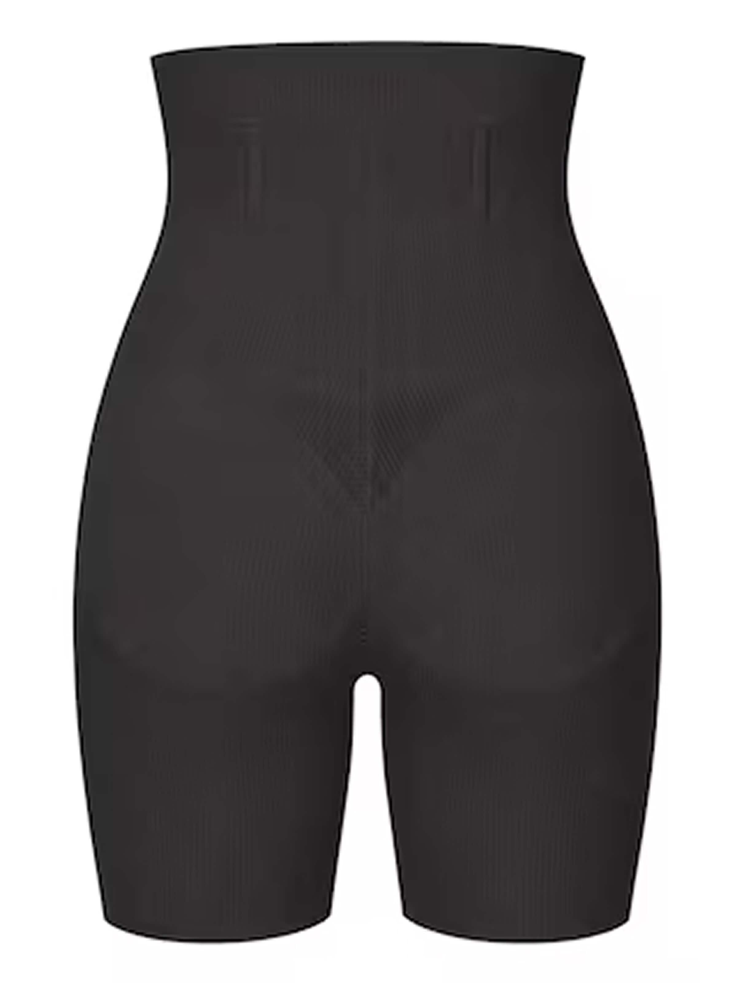 Pantalon modelant 'Corrigerende High Waist Short met Pads' Shapetape en noir