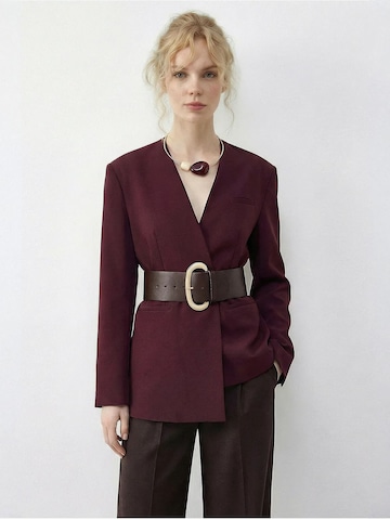 Blazer Bianco Lucci en rouge : devant