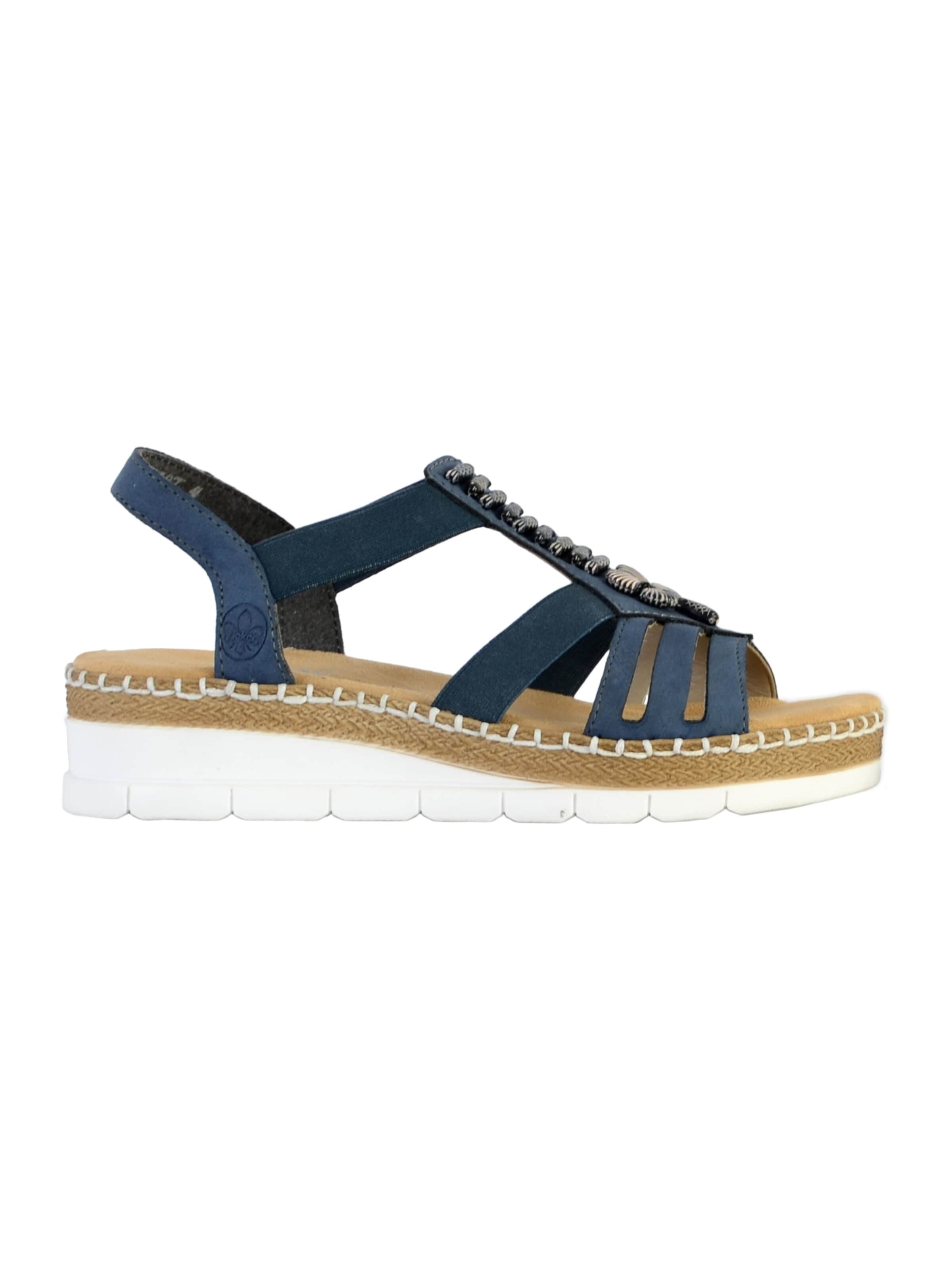 Sandales Rieker en bleu