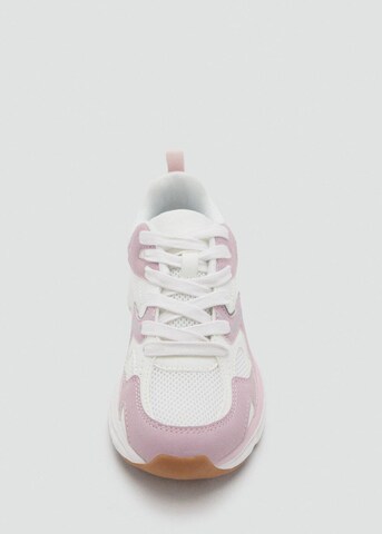MANGO KIDS Sneakers 'Daisy' in Pink