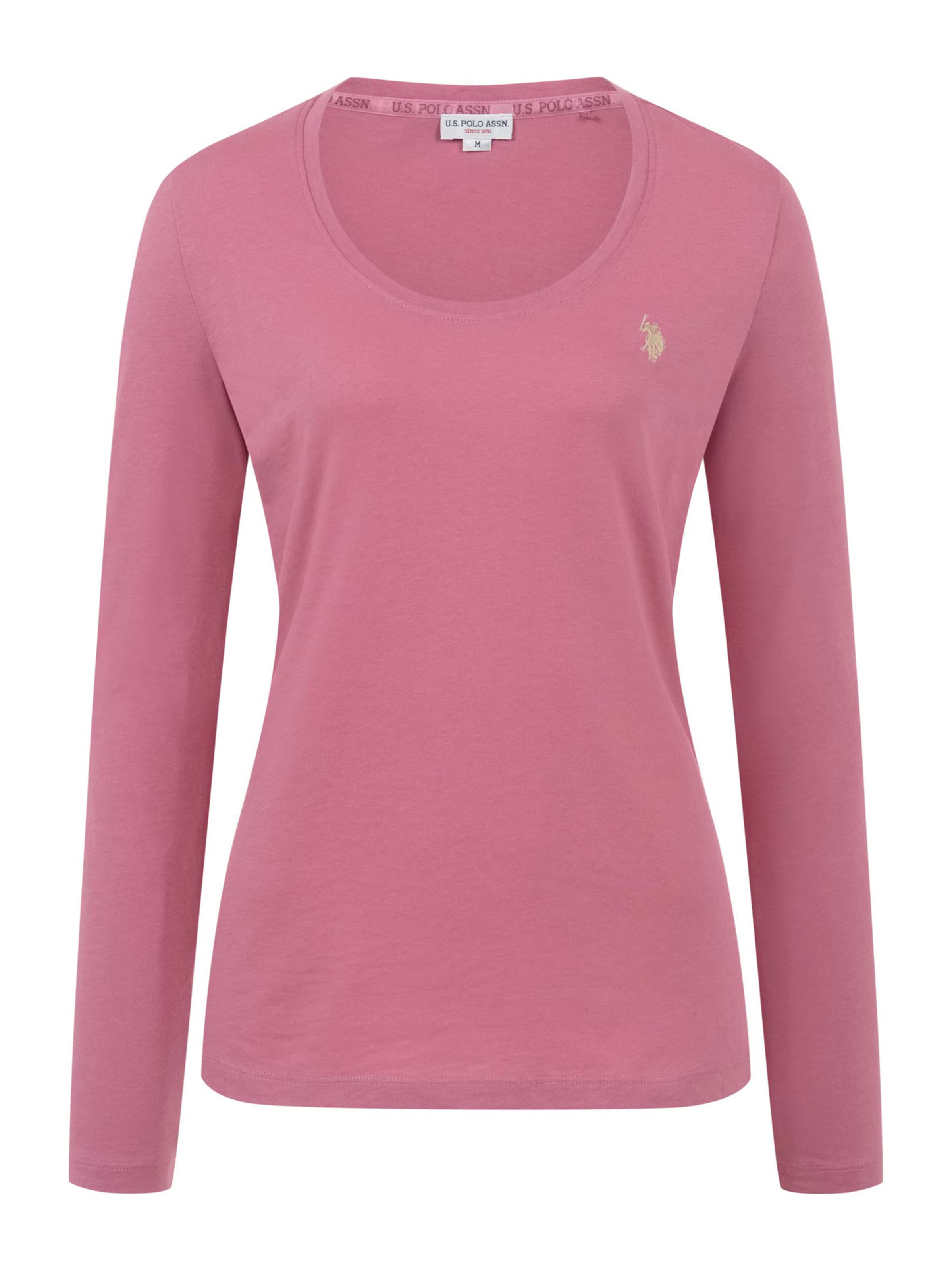 U.S. POLO ASSN. Shirt in Pink: front