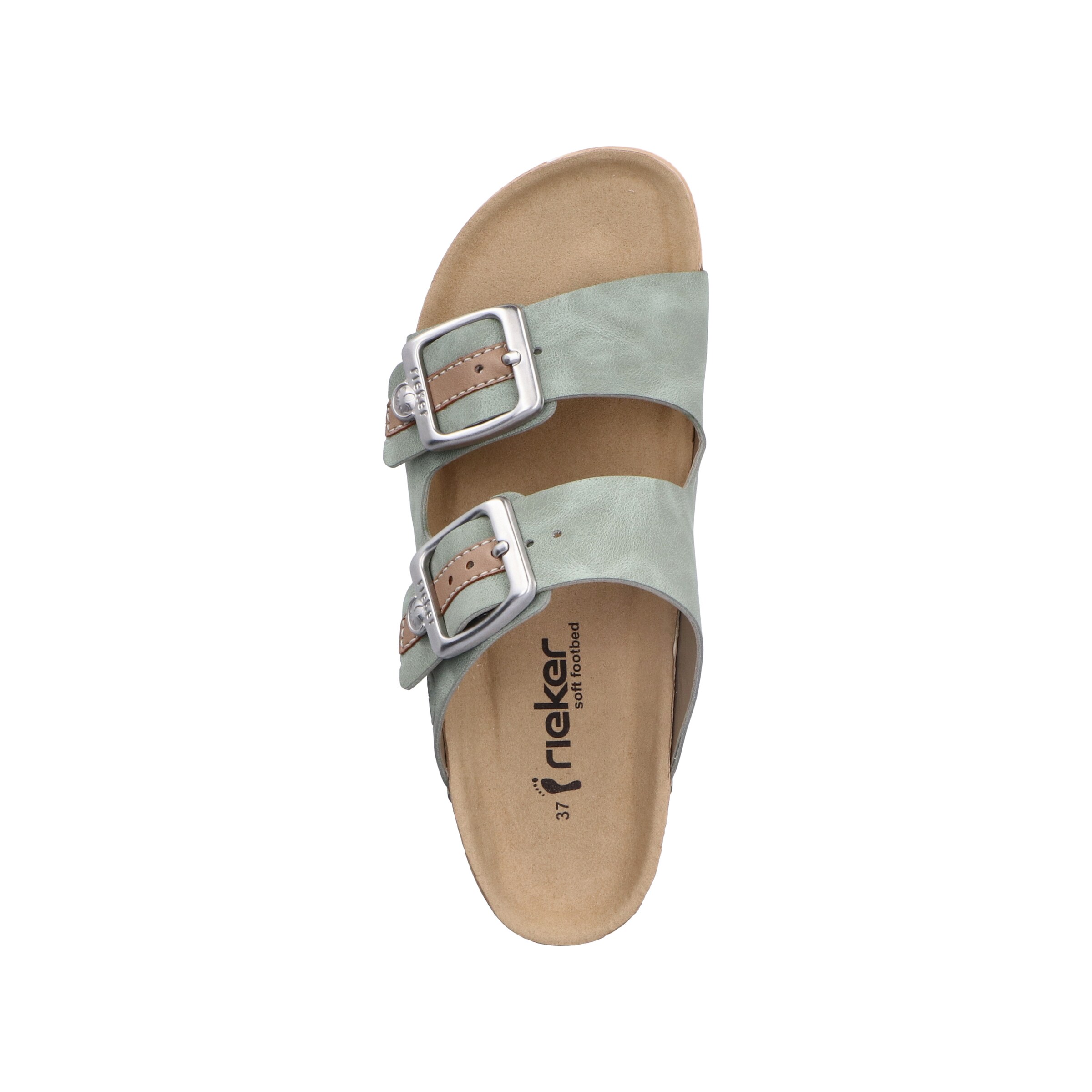 Rieker Mules in Green