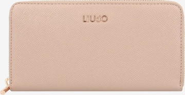 Porte-monnaies Liu Jo en beige : devant