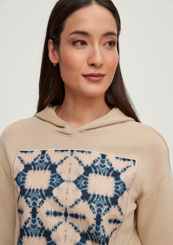 Sweat-shirt COMMA en beige