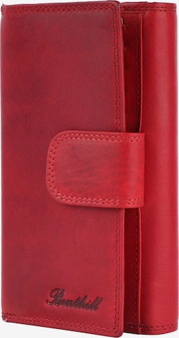 Benthill Portemonnaie in Rot: Vorderseite